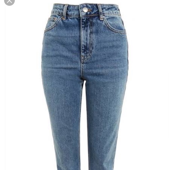rich blue mom jeans